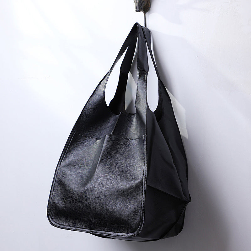 Große Leder-Handtaschen Damen Reise Tasche