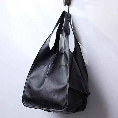 Große Leder-Handtaschen Damen Reise Tasche