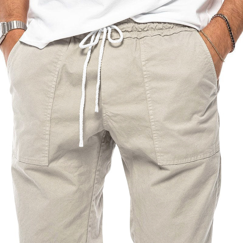 Bequeme Herrenhose Micro Stretch Komfort Schwarz