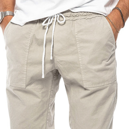 Bequeme Herrenhose Micro Stretch Komfort Schwarz