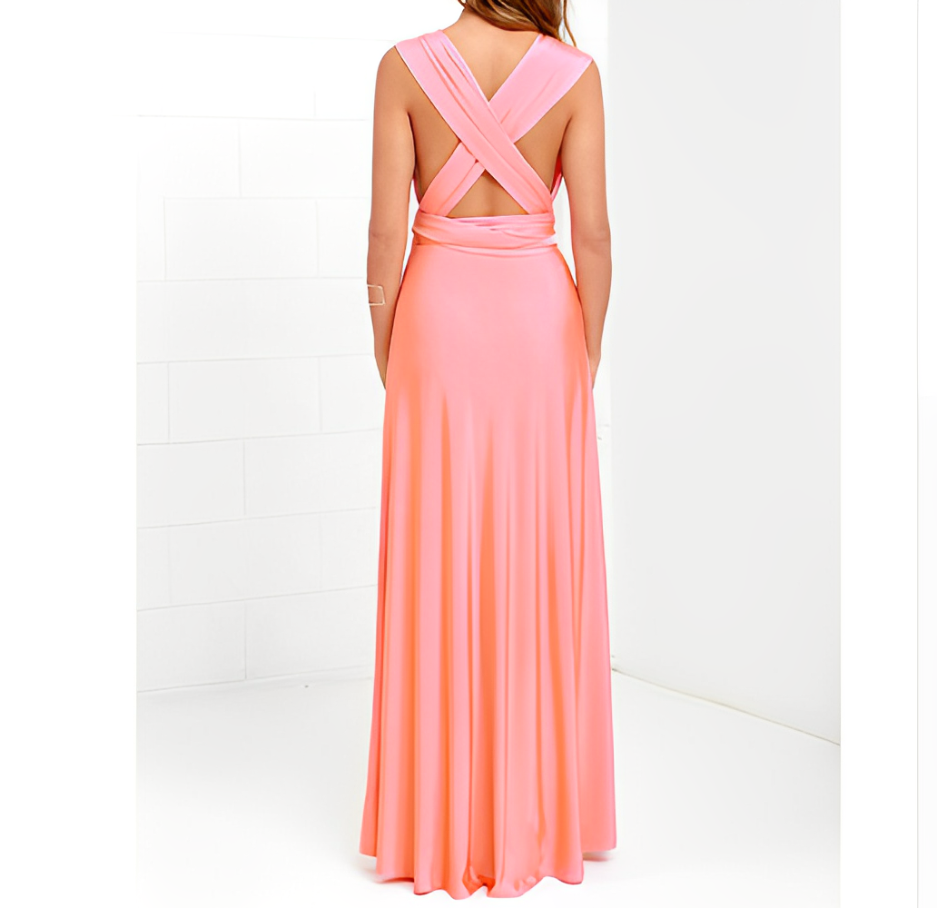 Julianne: Elegantes langes Kleid für den Club
