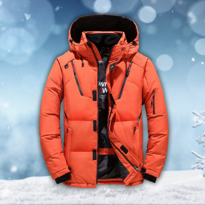 Regenjacke Wasserdicht Warm und Windfest für Herren
