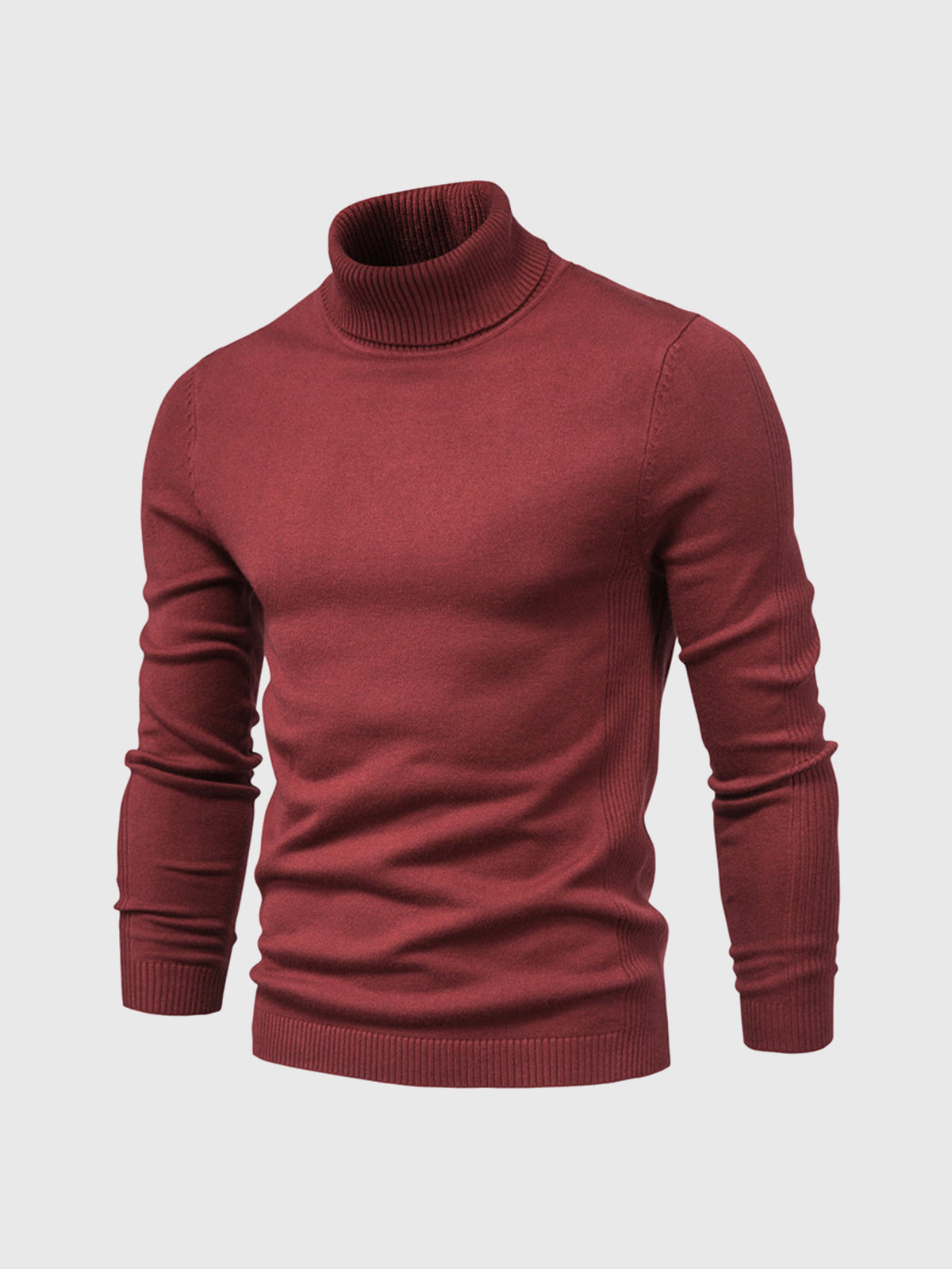 Herren Rollkragenpullover Waschbar Weich