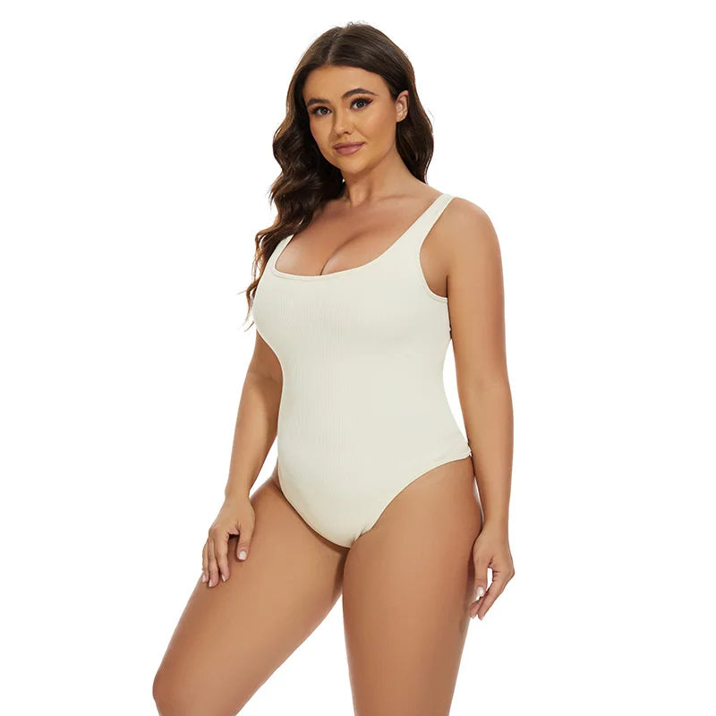 Shaper Jumpsuit Frauen Bauchkontrolle Stretch