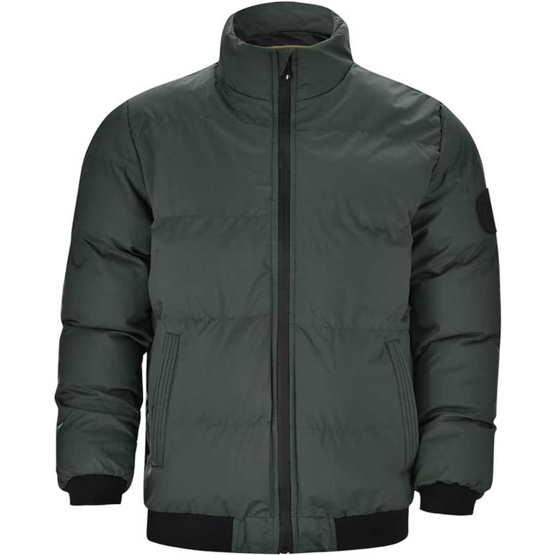 Herren Pufferjacke Warm Isoliert Wasserabweisend