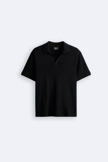 Elegantes Poloshirt Strick Herren Modern