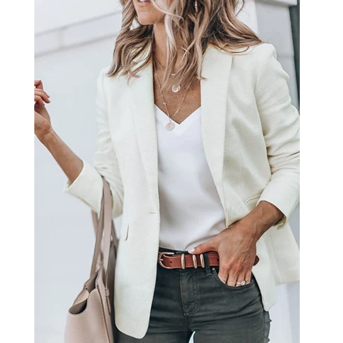 Herrenblazer Klassisch Slim Fit Modern
