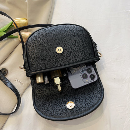 Elegante Sattelleder Handtasche Damen