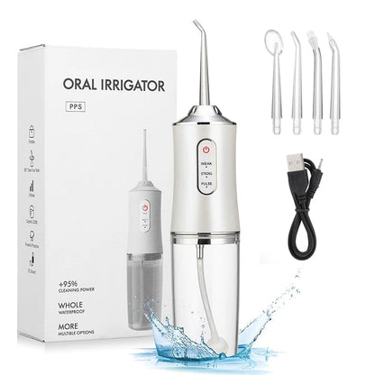 Wasserdichter Dentalreiniger Kabellos Wiederaufladbar