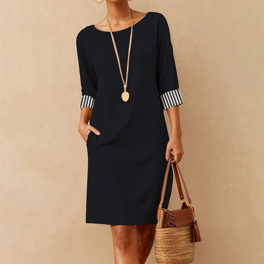 Elegantes gestreiftes Minikleid von Vani