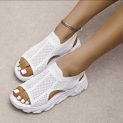 Damen Sandalen Ergonomisch Rutschfest Bequem