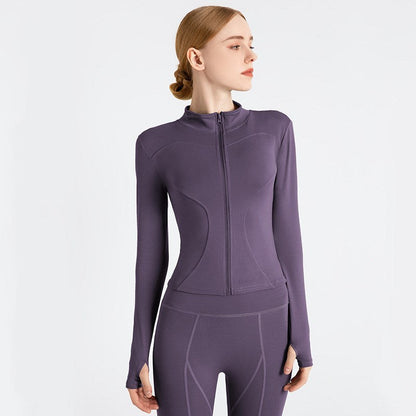 Damen Sportjacke Figurbetont Slim Fit - BerlinGlamour