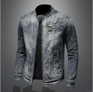Herren Jeansjacke Modern Slim Fit - BerlinGlamour