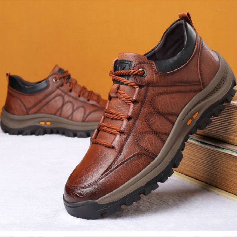 Herren Leder Schuhe Elegantes Design Komfortabel