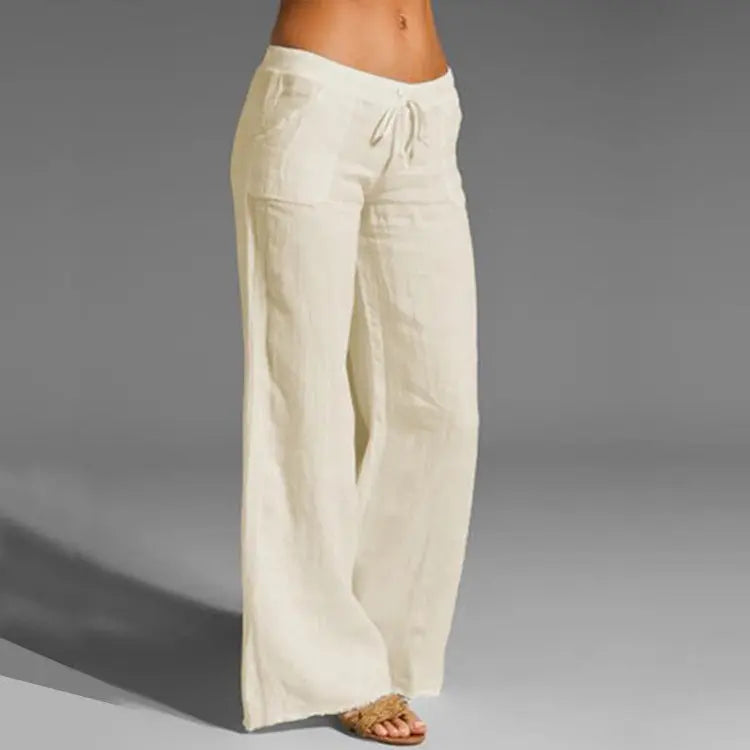 Leichte Sommerhose Bequem Lockere Damenmode - BerlinGlamour
