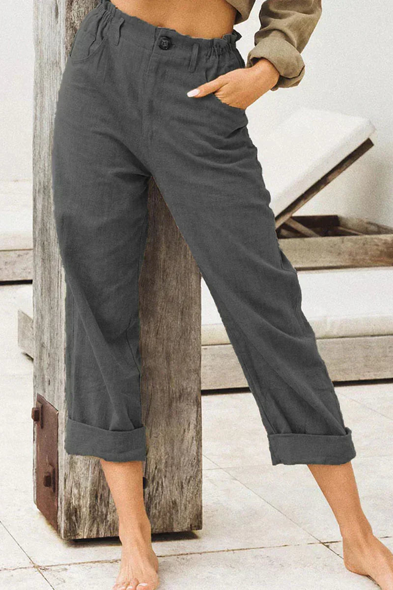 Idalia:  Leinenhose – lässig und stylisch