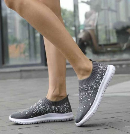 Damen Sneaker Atmungsaktiv Stylisch Sportlich