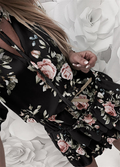 Chiffon Blumenkleid von BerlinGlamour im Boho-Sommerstil