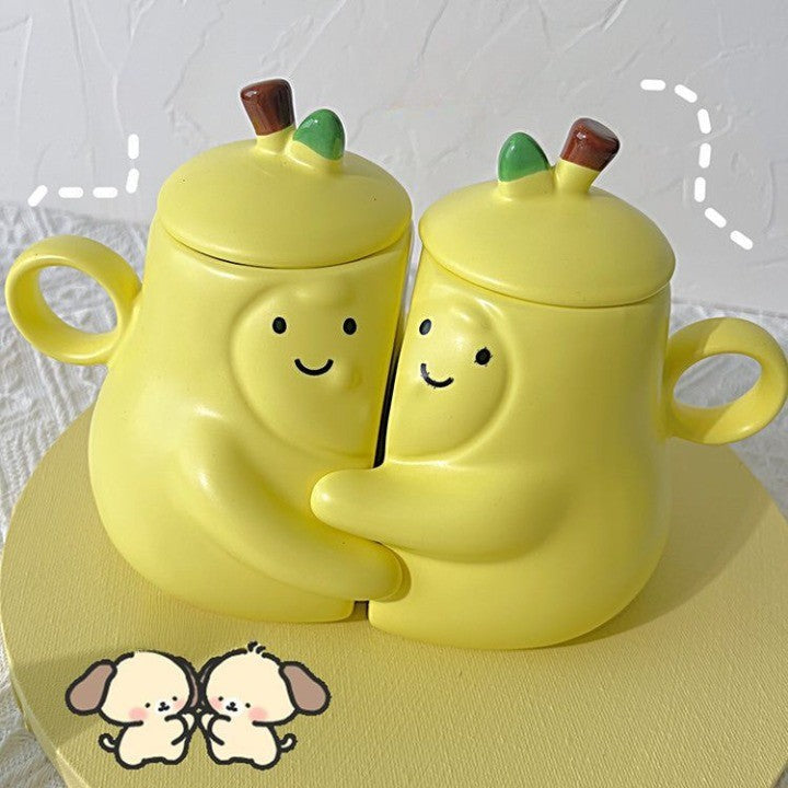 Keramik Becher Duo Kuschelig Süss