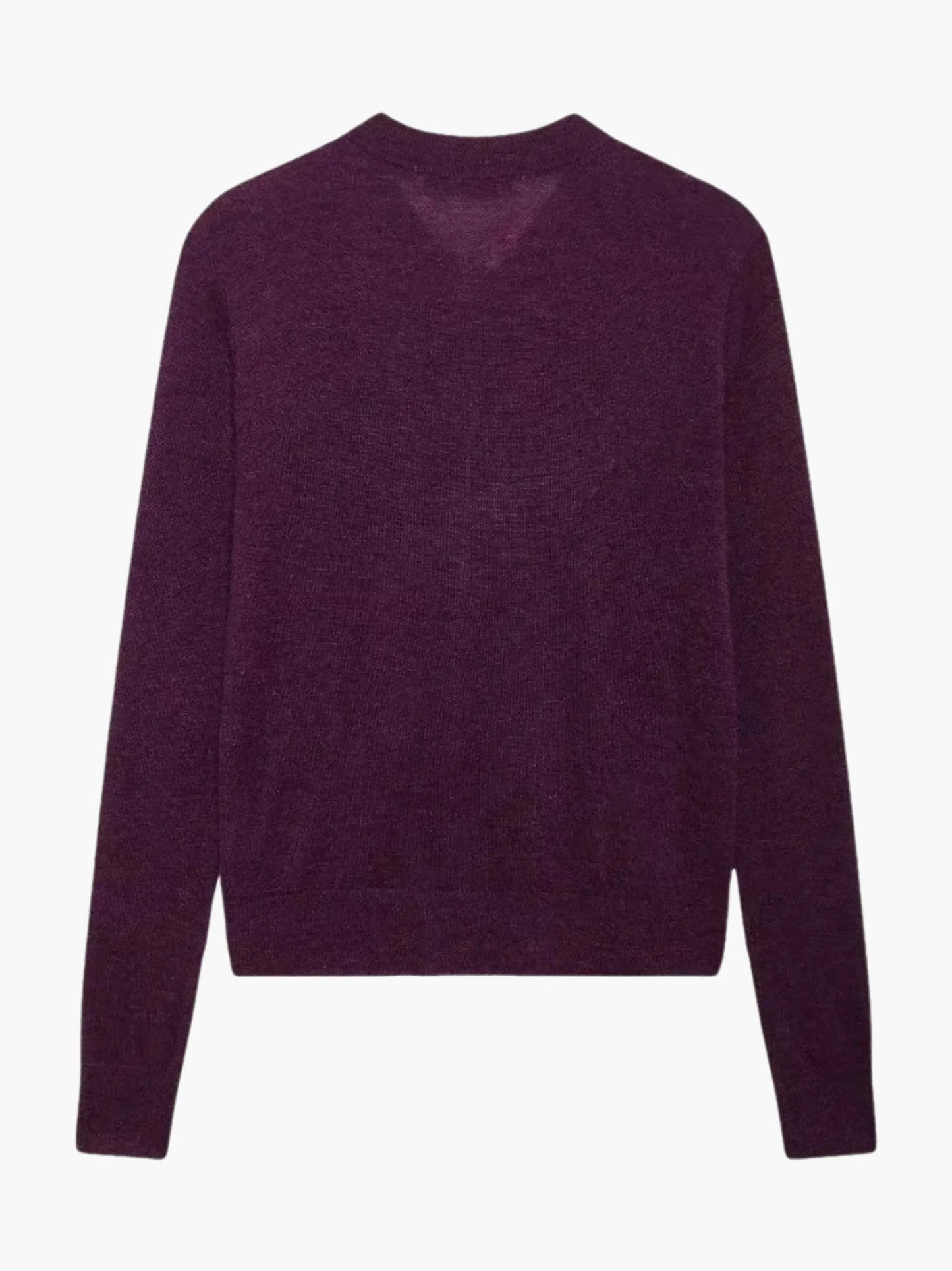 Strickjacke Damen Krawattenausschnitt mit Taschen