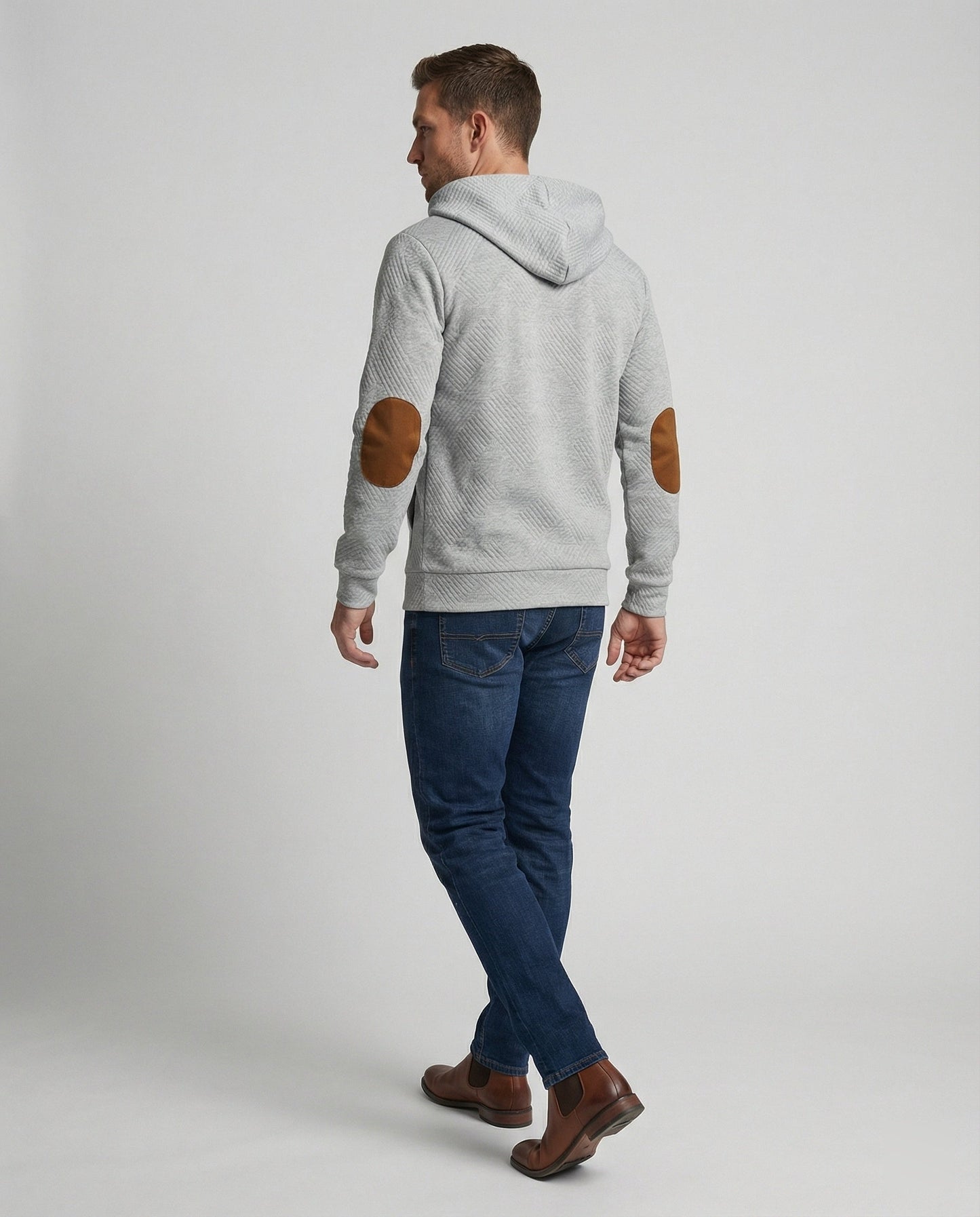 Herren Outdoor Hoodie Komfort Stretch Kapuze
