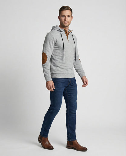 Herren Outdoor Hoodie Komfort Stretch Kapuze