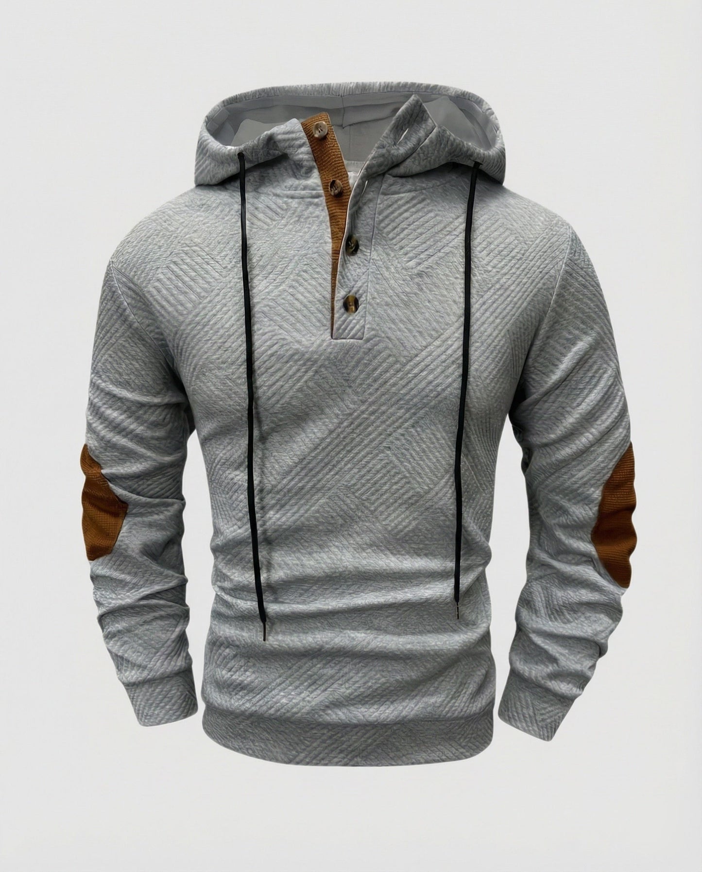 Herren Outdoor Hoodie Komfort Stretch Kapuze