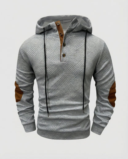 Herren Outdoor Hoodie Komfort Stretch Kapuze