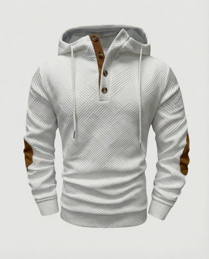 Herren Outdoor Hoodie Komfort Stretch Kapuze