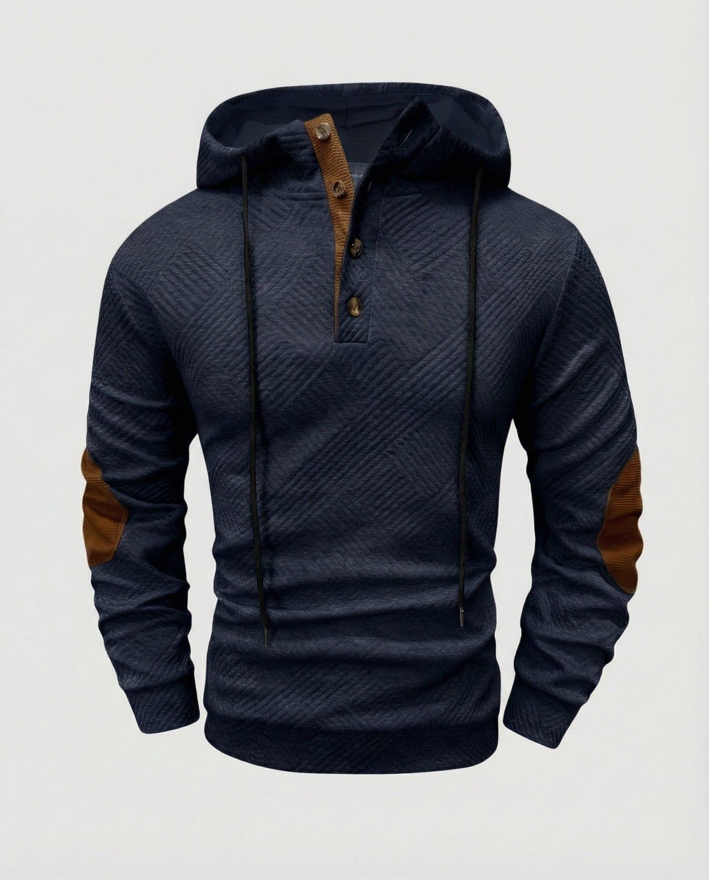Herren Outdoor Hoodie Komfort Stretch Kapuze