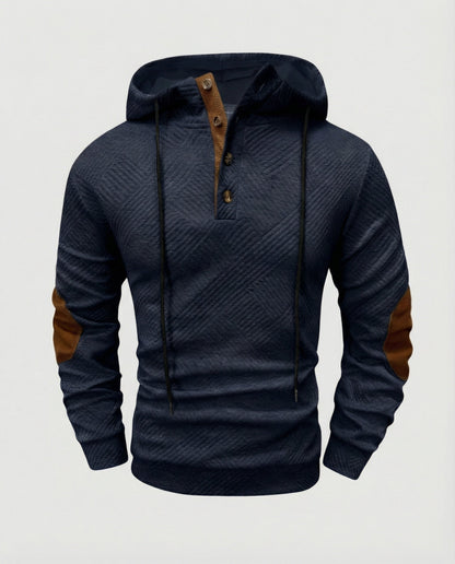 Herren Outdoor Hoodie Komfort Stretch Kapuze