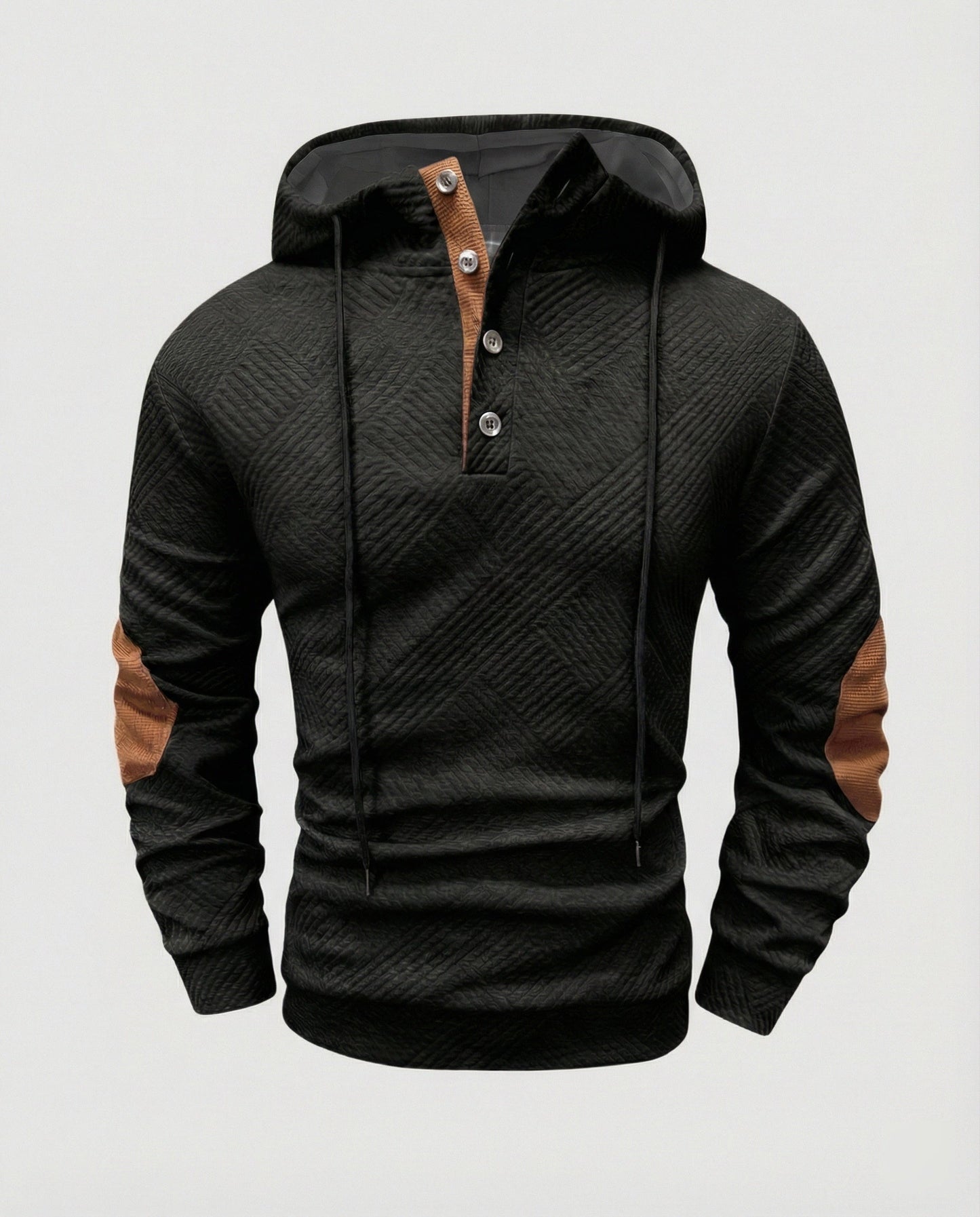 Herren Outdoor Hoodie Komfort Stretch Kapuze