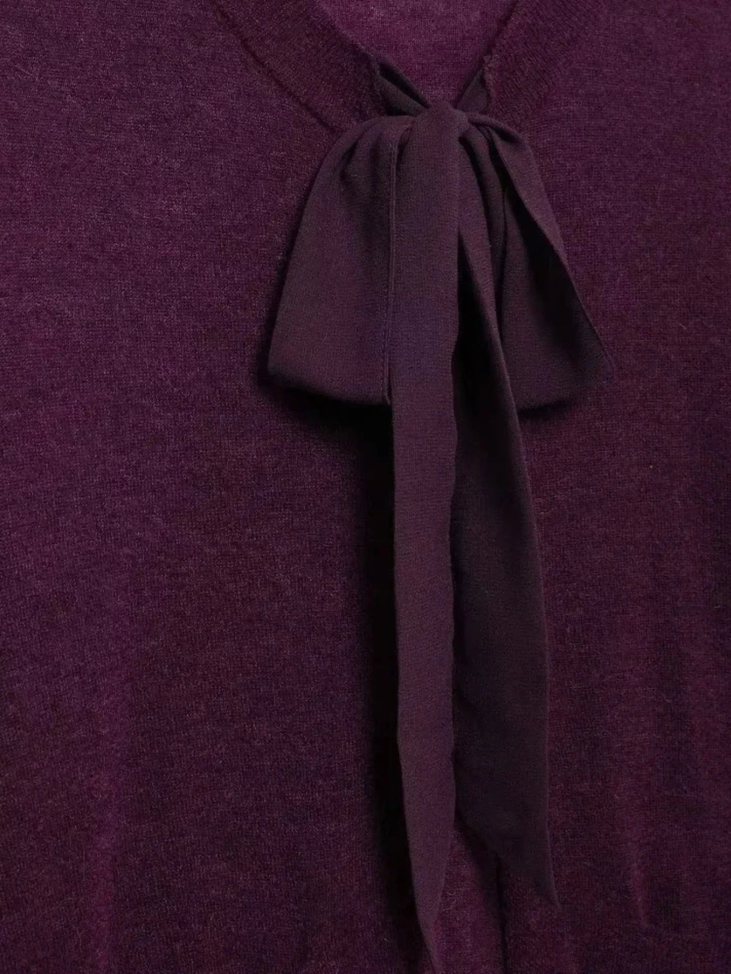 Strickjacke Damen Krawattenausschnitt mit Taschen