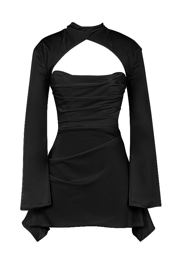 Kleider Damen Minikleid Kurz Sommer