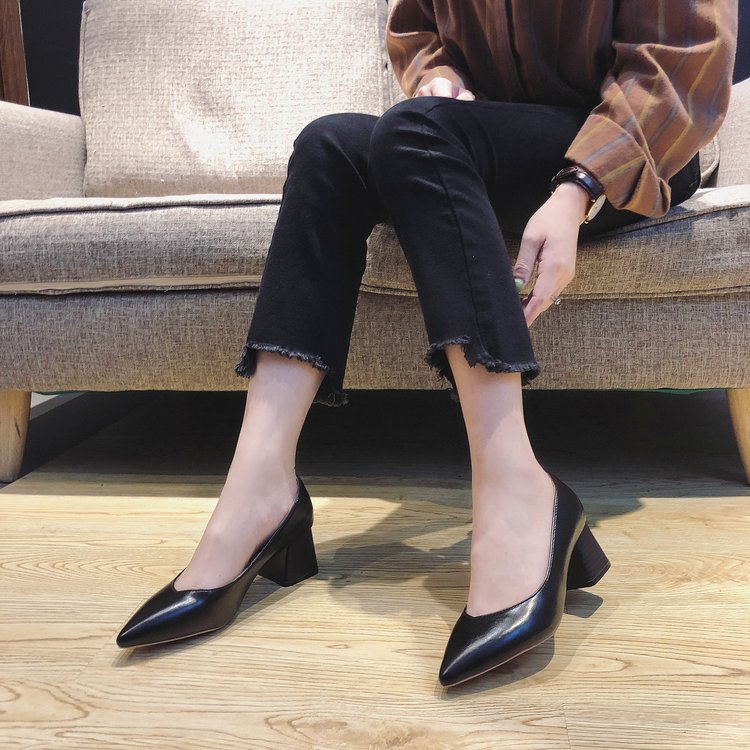 Damen Pumps Hochzeitsschuhe Stabile Blockabsätze Elegant