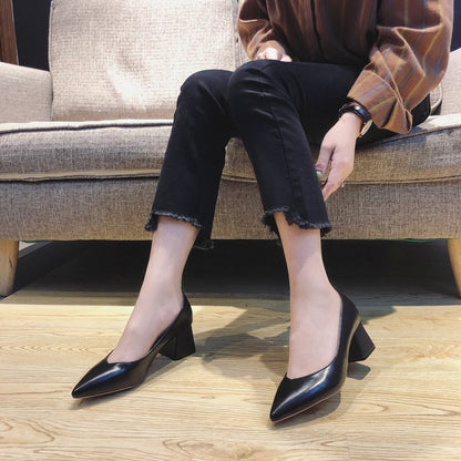 Damen Pumps Hochzeitsschuhe Stabile Blockabsätze Elegant