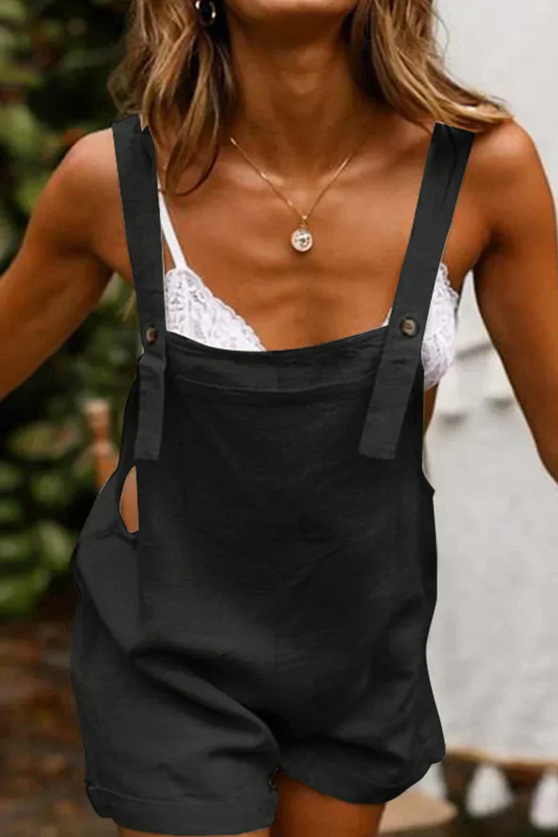 Ärmellose Jumpsuits Damen Sommer Mode