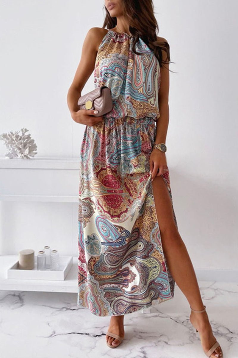 Elegante A-Linie Kleider mit Print Damen
