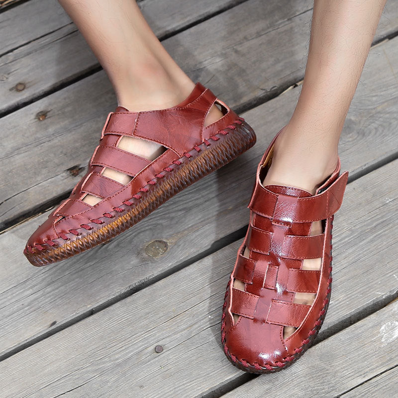 Damen Leder Schuhe Belüftet Sportschuhe Modisch