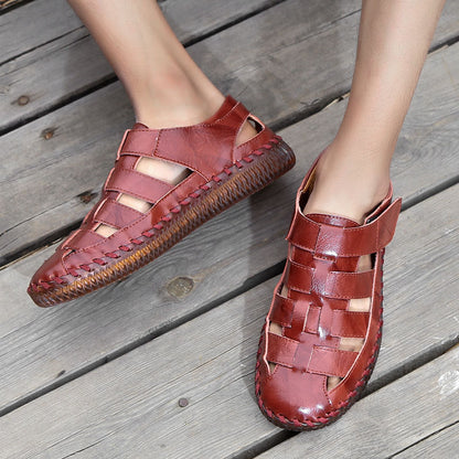 Damen Leder Schuhe Belüftet Sportschuhe Modisch