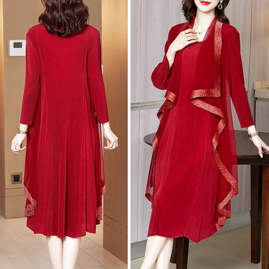 Irma - Herbstkleid-Set im neuen Retro-Stil