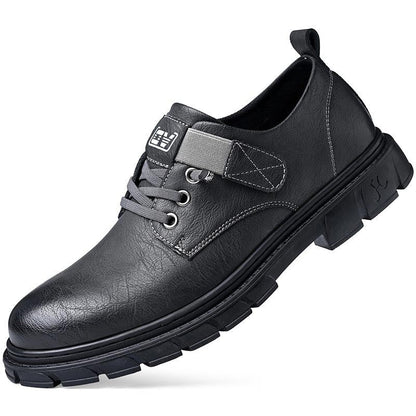 Leder Schuhe Cargo Stil Damen Mode