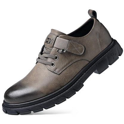 Leder Schuhe Cargo Stil Damen Mode