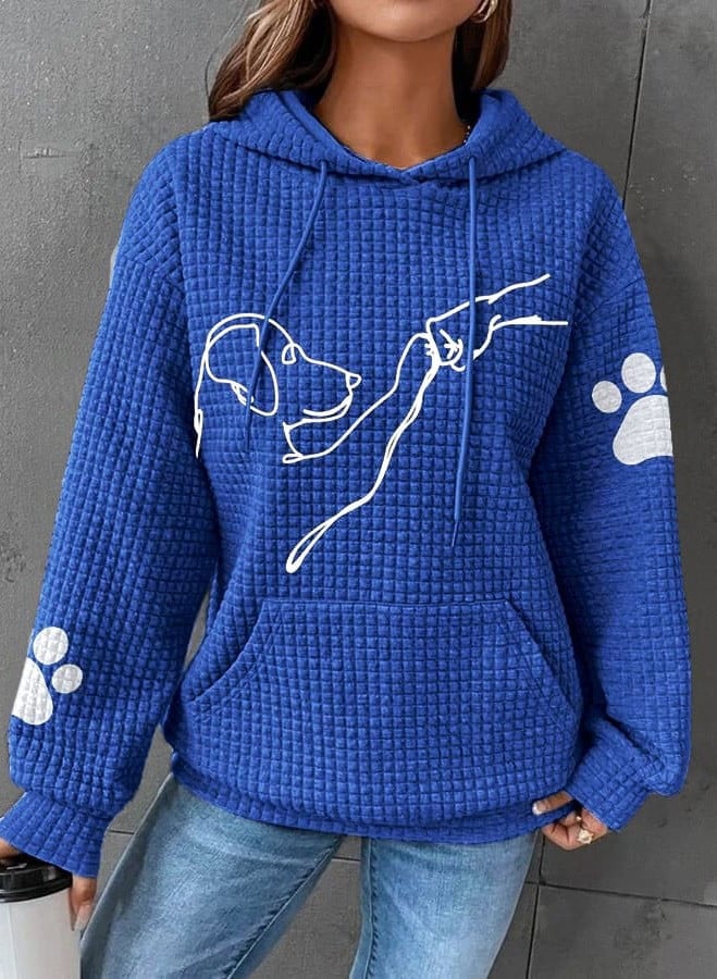 Kapuzenpullover Frauen Bequem Warm Modern - BerlinGlamour