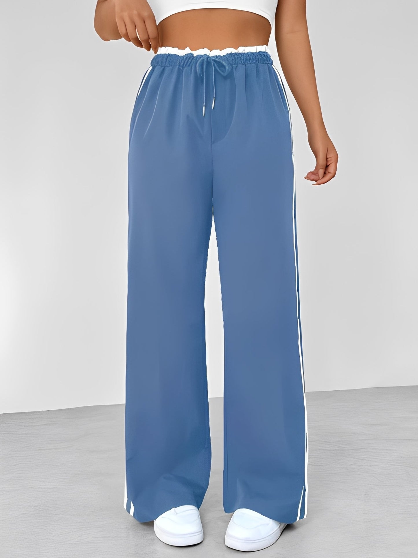 Damenhose Sportlich Weit Bequem Straight