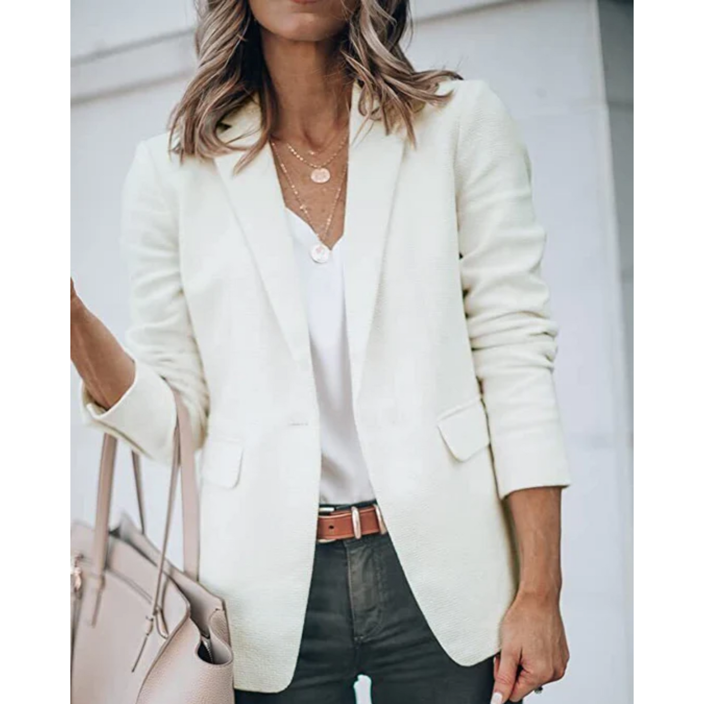 Herrenblazer Klassisch Slim Fit Modern