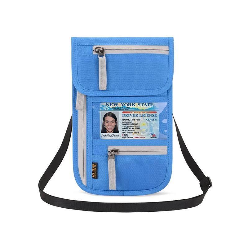 Reisebrieftasche RFID-Sicher mit Blockierungsfunktion