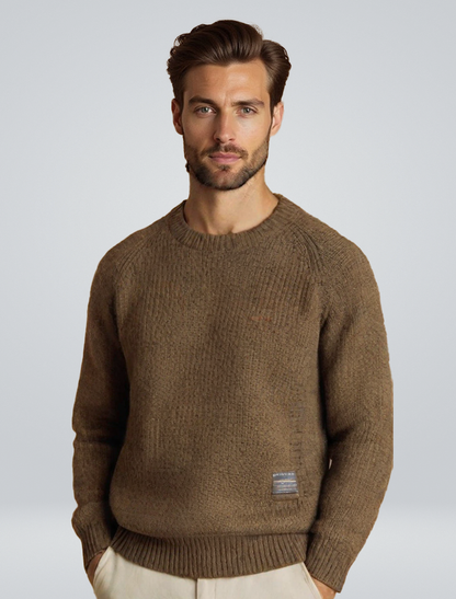 Gestrickter Winterpullover Warm Bequem - BerlinGlamour