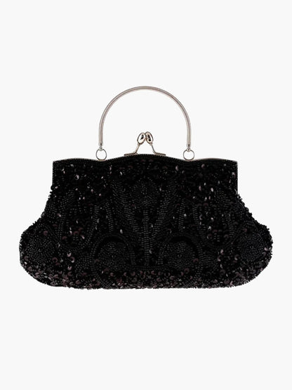Bestickte Handtasche Vintage Stil Frauen