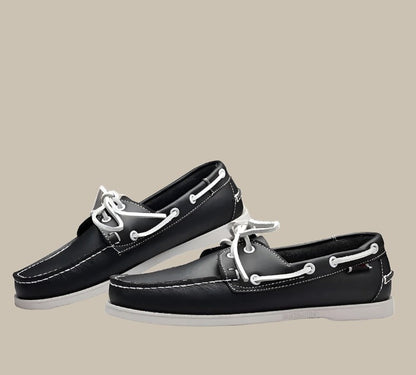 Herren Loafer Schuhe Bequem Schnürsenkel Ergonomisch
